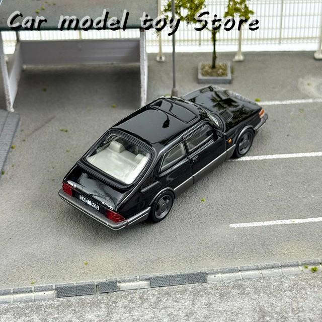 【並行輸入品】 ダイキャスト 1/64スケール サーブ900ターボ ブラック SUV カーモデル 合金 サーブ900ターボ クーペモデル クラシックコレクション ディスプレの画像