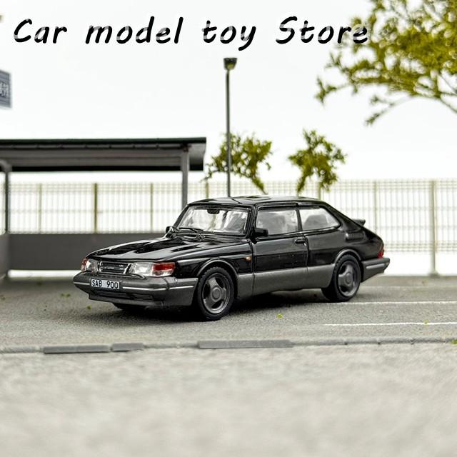 【並行輸入品】 ダイキャスト 1/64スケール サーブ900ターボ ブラック SUV カーモデル 合金 サーブ900ターボ クーペモデル クラシックコレクション ディスプレの画像