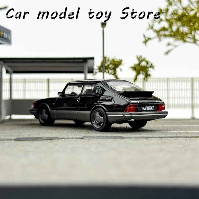 【並行輸入品】 ダイキャスト 1/64スケール サーブ900ターボ ブラック SUV カーモデル 合金 サーブ900ターボ クーペモデル クラシックコレクション ディスプレの画像