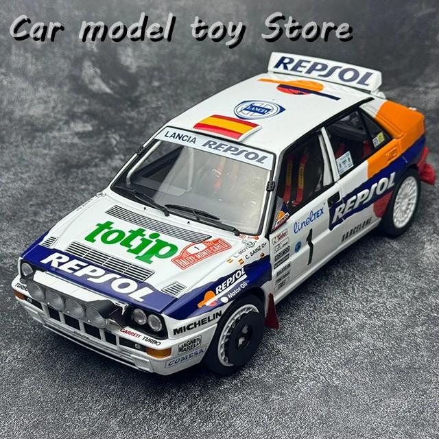 並行輸入品】 KYOSHO 1:18 LANCIA DELTA HF MARTINI ペイントカー