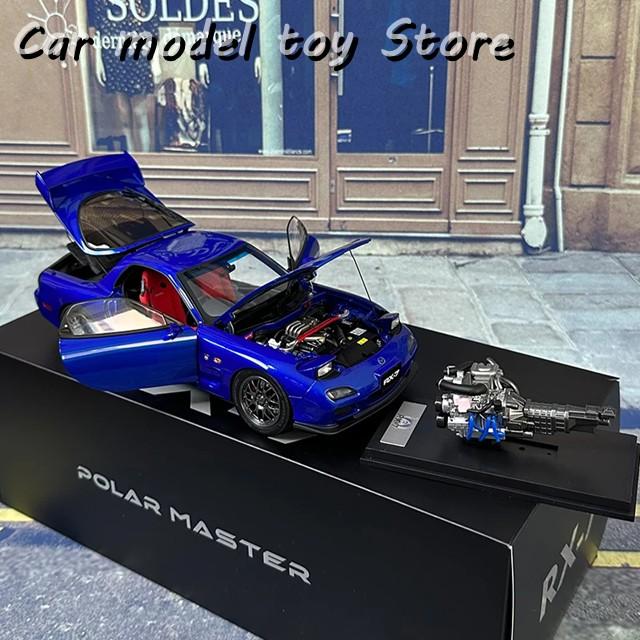 並行輸入品】マツダ POLAR MASTER 1:18 RX7 SPIRIT R 合金モデル カー
