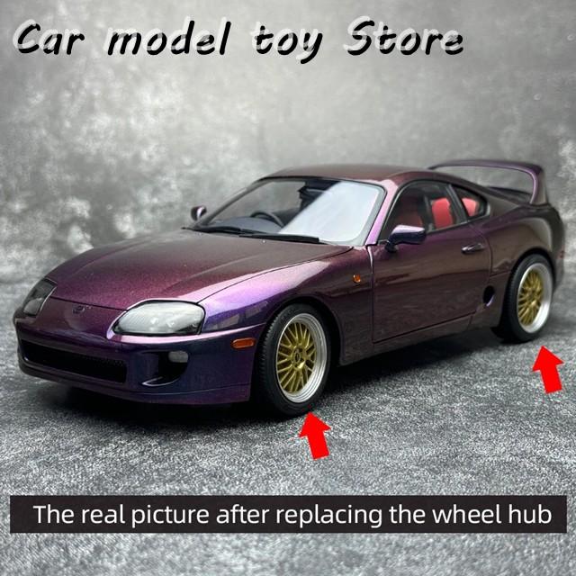 並行輸入品】トヨタ WHELART 1:18 FOR A80 SUPRA カーモデル 友達贈る