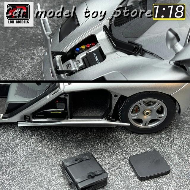 並行輸入品】 NEWSマクラーレンF1 XP5シルバー1:18 LCDモデル合金カー