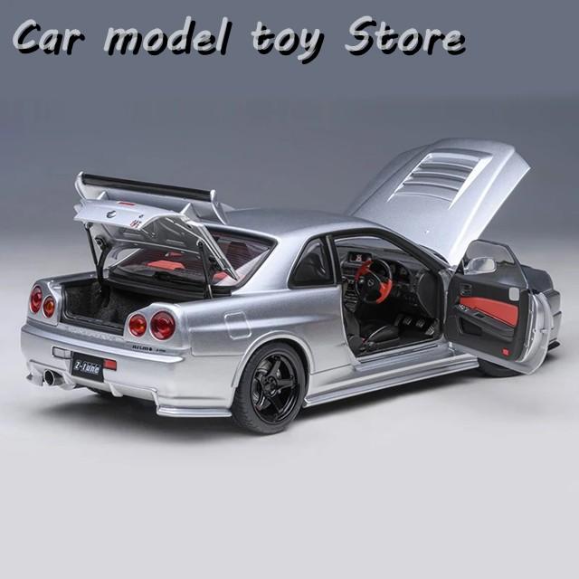 並行輸入品】日産 AUTOART 1:18 R34 NISMO GT-R Z-TUNE カーモデル