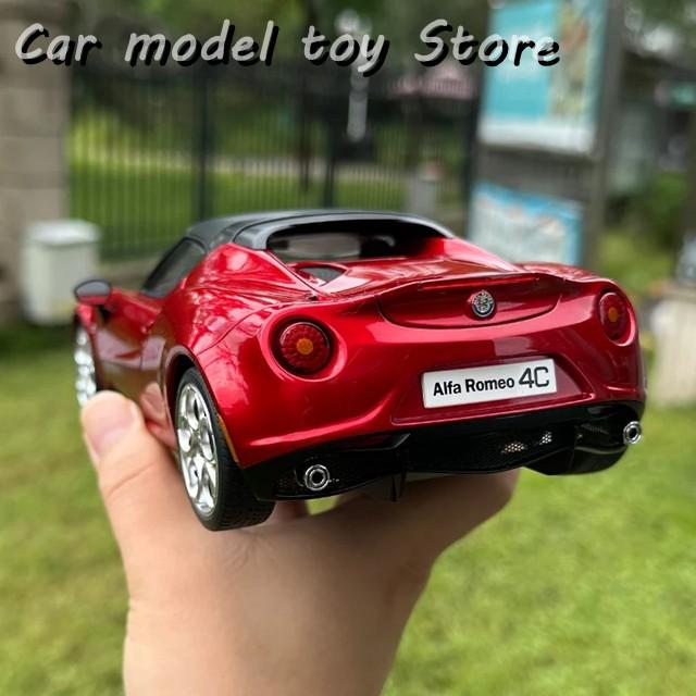 並行輸入品】 AUTOART AA 1:18 ALFA ROMEO 4C スポーツカーモデル 合金