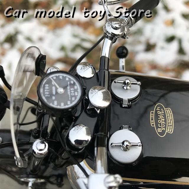 並行輸入品】 MINICHAMPS 1:6 1932 BROUGH SUPERIOR SS 100 T.E. BRAFF