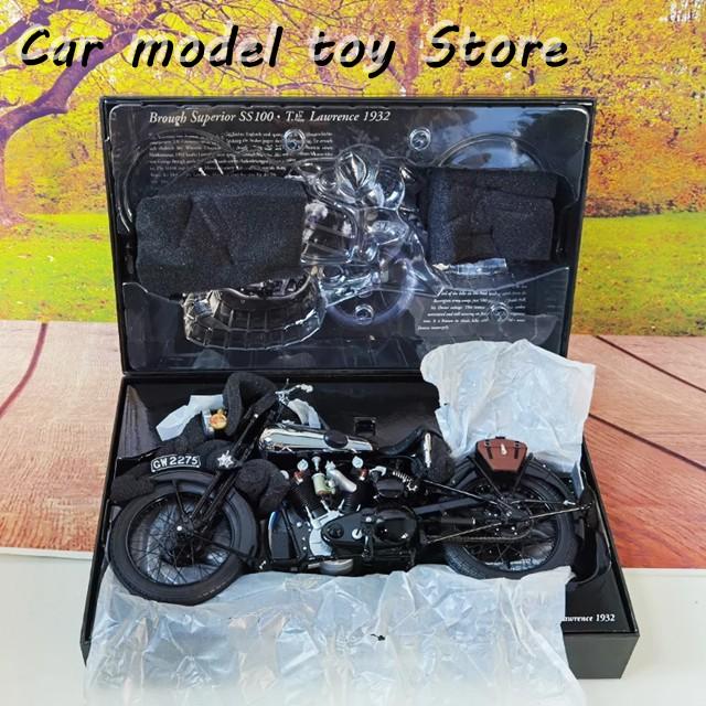 並行輸入品】 MINICHAMPS 1:6 1932 BROUGH SUPERIOR SS 100 T.E. BRAFF
