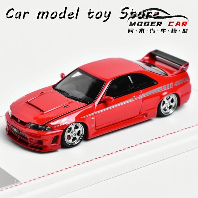 エブロ1/43 日産スカイラインGT-R(R33)ニスモ400R レッド エブロ1/43 日産スカイラインGT-R(R33)ニスモ400R レッド