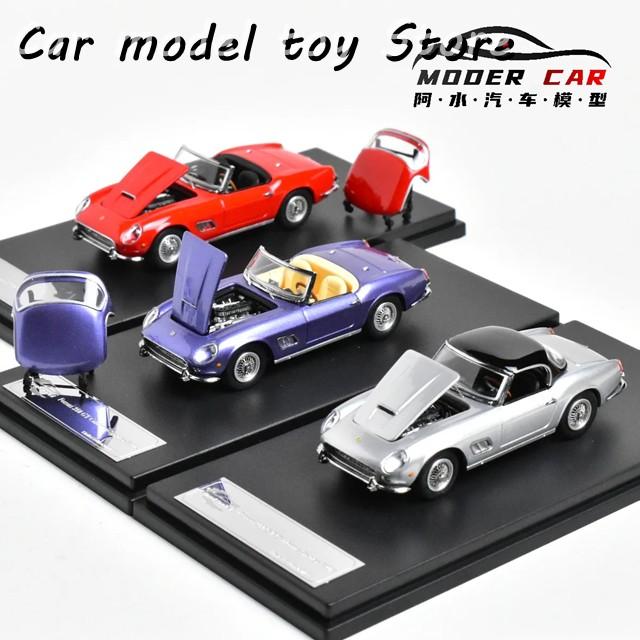 並行輸入品】 KING MODEL KM 1:64 250GT ダイキャストモデルカー : Car