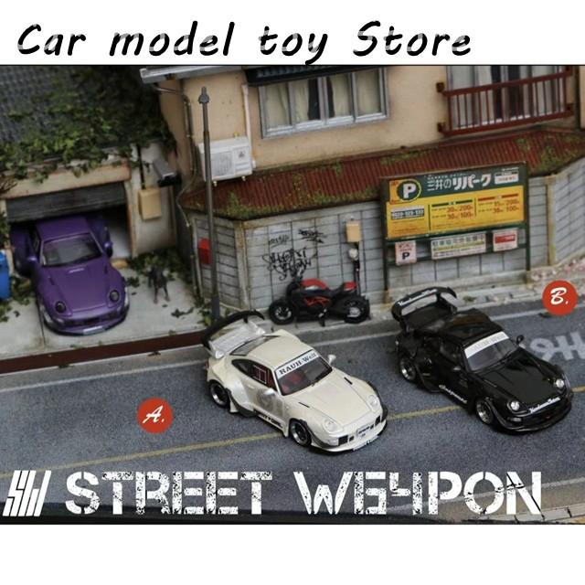 並行輸入品】 ストリートウェポンSW 1:64 RWB 993 ダイキャストモデル