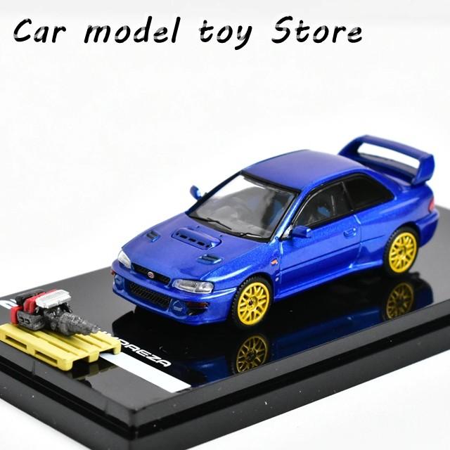 並行輸入品】 ホビージャパン 1:64 STI WRX 22B GC8 ダイキャスト