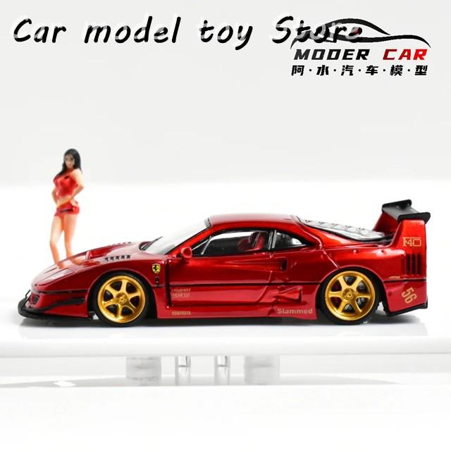 【並行輸入品】 オーロラAM 1:64 F40 ダイキャストモデルカーの画像