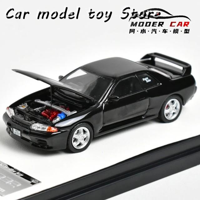 並行輸入品】 TMタイムマイクロ1:64 GTR R32 頭文字D ダイキャスト