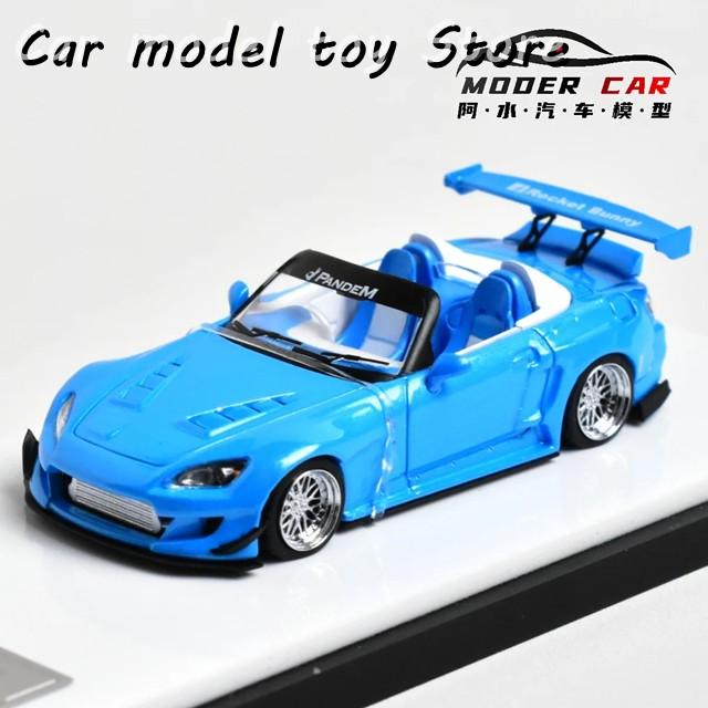 マイクロターボ S2000 レースカー 白 新品未開封品 新品 Micro Turbo 1/64 S2000 Race Car Metallic White
