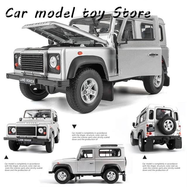 【並行輸入品】ランドローバー  WELLY 1:24 ・ディフェンダー 製製オフロード車 シミュレーションの画像