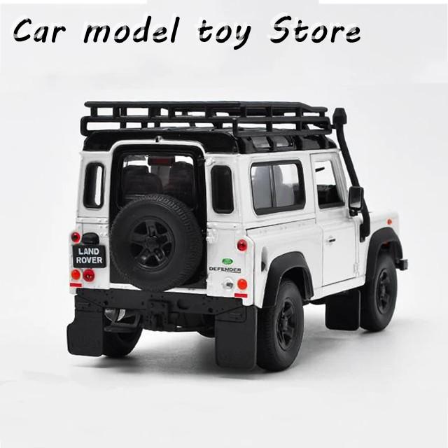 【並行輸入品】ランドローバー  WELLY 1:24 ・ディフェンダー 製製オフロード車 シミュレーションの画像