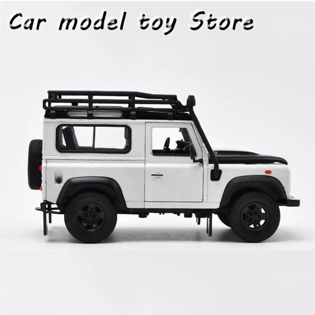 【並行輸入品】ランドローバー  WELLY 1:24 ・ディフェンダー 製製オフロード車 シミュレーションの画像