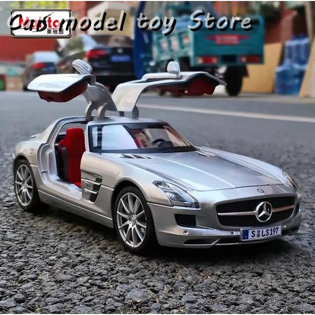 並行輸入品】ベンツ マイスト1:18 ・SLS AMG合金スポーツカー車車