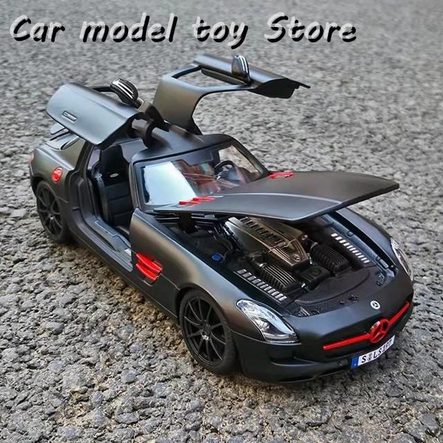 並行輸入品】ベンツ マイスト1:18 ・SLS AMG合金スポーツカー車車