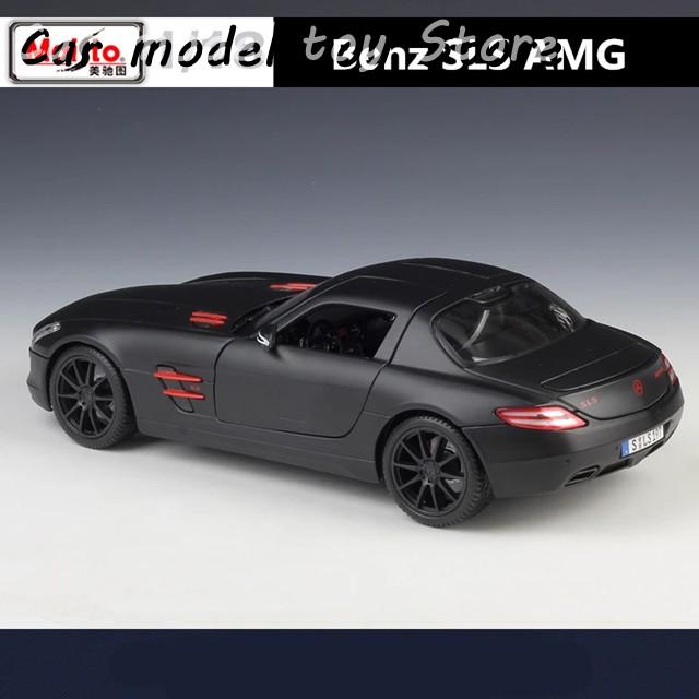 並行輸入品】ベンツ マイスト1:18 ・SLS AMG合金スポーツカー車車