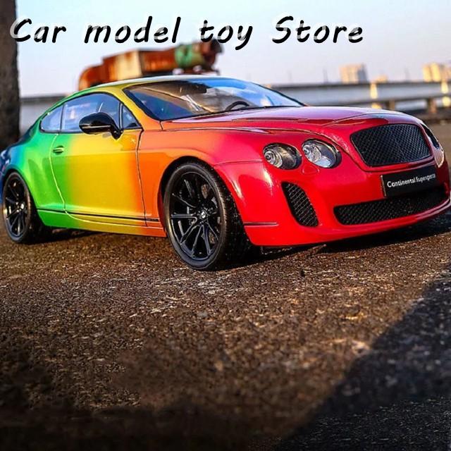 WELLYベントレーコンチネンタルスーパースポーツ未開封ミニカー☆1/18当時物 並行輸入品】ベントレー WELLY 1:18 コンチネンタル スーパースポーツ