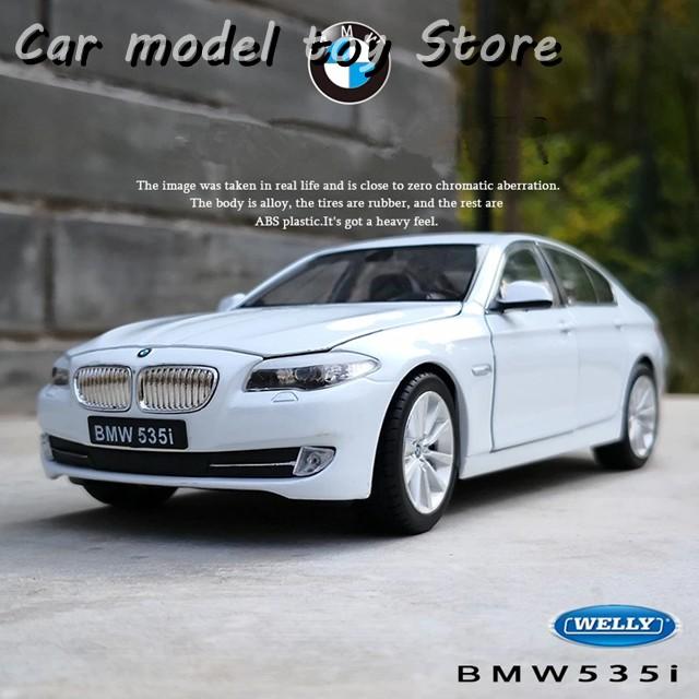 1/24  535i（カスタム品） 並行輸入品】BMW WELLY 1:24 5シリーズ 535I 合金カー ＆トイメタル