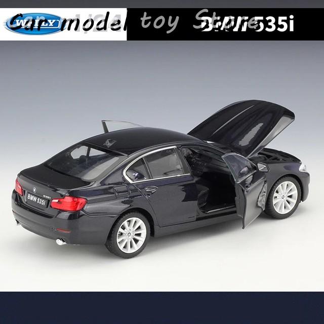 並行輸入品】BMW WELLY 1:24 5シリーズ 535I 合金カー ＆トイメタル