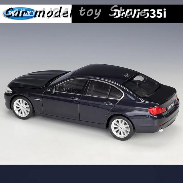 並行輸入品】BMW WELLY 1:24 5シリーズ 535I 合金カー ＆トイメタル