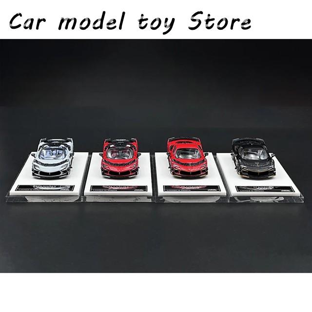 並行輸入品】 HKM 1:64 SF90 F9XX ジオラマ スーパーカー モデル