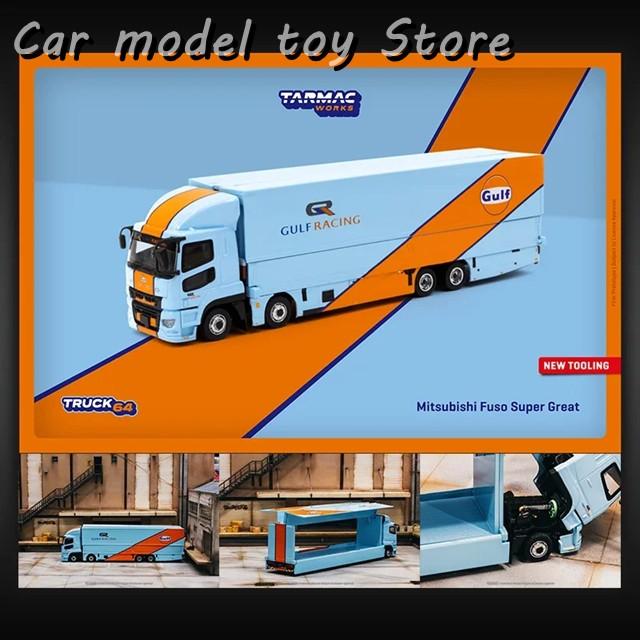1/64 ターマックワークス　三菱スーパーグレード　ガルフ Tarmac Works 1/64 Mitsubishi Fuso Super Great GULF Racing- TRUCK64