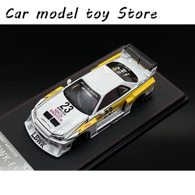 並行輸入品】 SW 1:64 LBWK スカイライン GTR ER34 スーパーシルエット