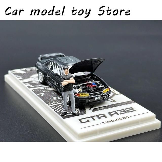 並行輸入品】 1:64 スカイライン GTR R32 カリカチュア ダイキャスト