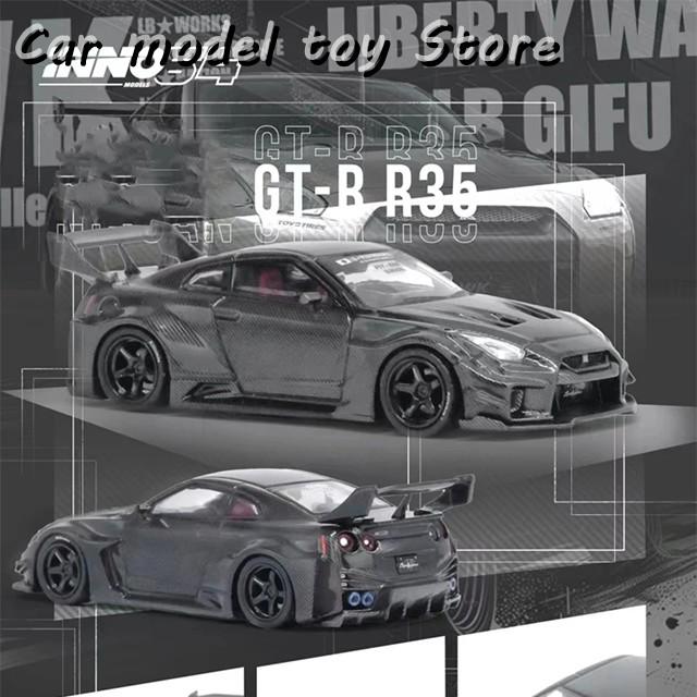 【並行輸入品】 INNO 1:64 LBWK GTR R35 スーパーシルエット 35GT RR モデルコレクションの画像
