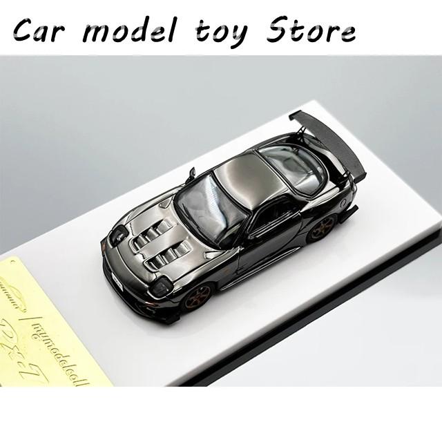 並行輸入品】 MC 1:64 RE雨宮 RX7 FD3S クロームグレー ダイキャスト製