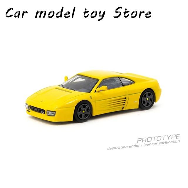 並行輸入品】フェラーリ TW 1:64 348チャレンジ イエロー ダイキャスト