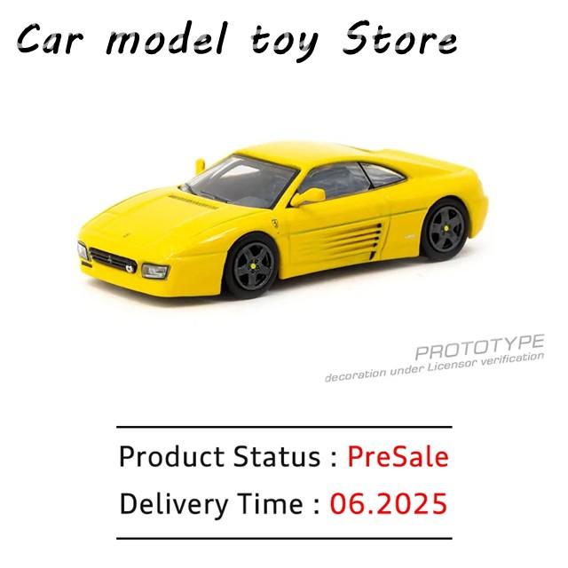 並行輸入品】フェラーリ TW 1:64 348チャレンジ イエロー ダイキャスト