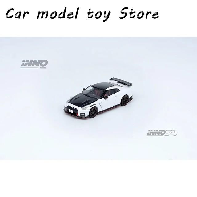 並行輸入品】日産 INNO 1:64 GTR R35 NISMO ホワイト ジオラマカー