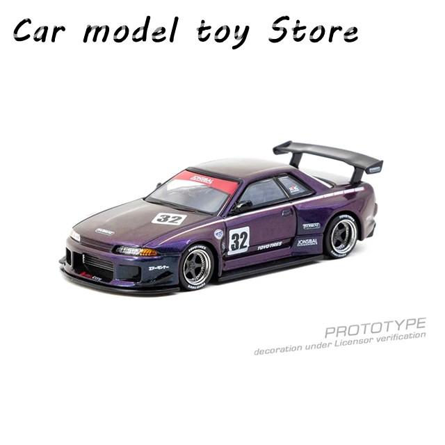 並行輸入品】 TW 1:64 スカイライン GTR R32 ワイドボディ