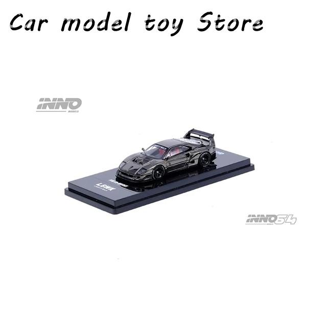 LBWK INNO F40 1/64スケール ミニカー 3台セット INNO 1/64 Liberty Walk F40 LBWK MATTE BLACK リバティウオーク