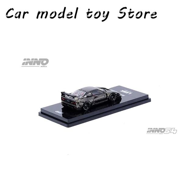【並行輸入品】 INNO 1:64 LBWK F40 クロームブラック モデルコレクションの画像