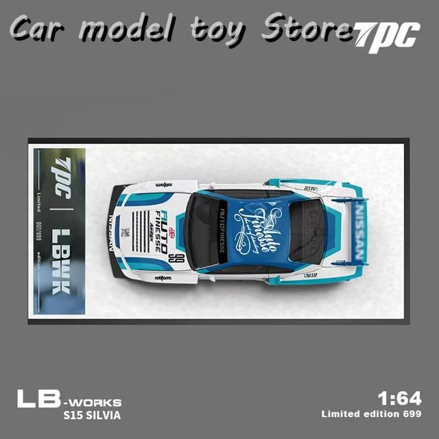 並行輸入品】 PRESALE TPC 1:64 LBWK SILVIA S15 LB SUPER SILHOUETTE