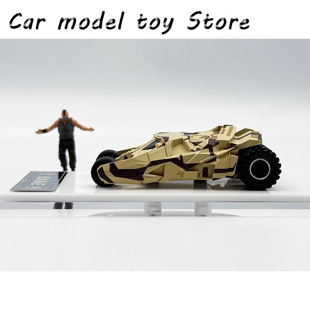 【並行輸入品】 TM 1:64 BANE CHARIOT BATMOBILE BAT WITH FIGURE DIECAST DIORAMA CAR MODEL COLLECTION MINIATURE TOYS TIME MICROの画像