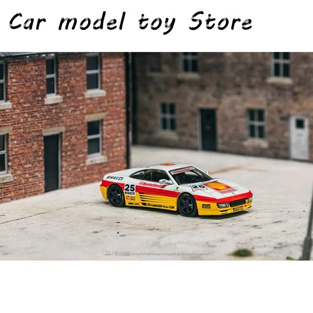 【並行輸入品】 TW 1:64 348 CHALLENGE ITALIAN GT 1994 ダイキャスト製カーモデルコレクション TARMAC WORKSの画像