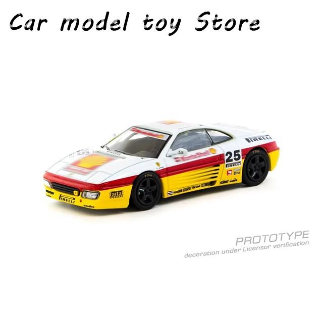 【並行輸入品】 TW 1:64 348 CHALLENGE ITALIAN GT 1994 ダイキャスト製カーモデルコレクション TARMAC WORKSの画像