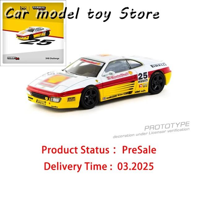 【並行輸入品】 TW 1:64 348 CHALLENGE ITALIAN GT 1994 ダイキャスト製カーモデルコレクション TARMAC WORKSの画像