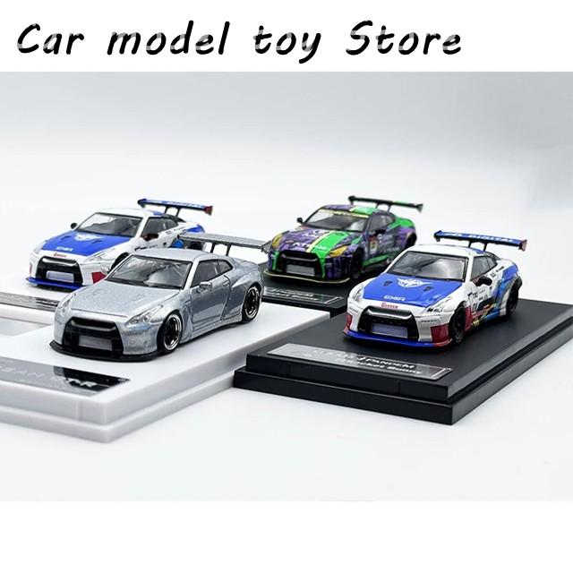 【並行輸入品】 FUJI 1:64 PANDEM GTR R35 EVAロボット モデルコレクションの画像