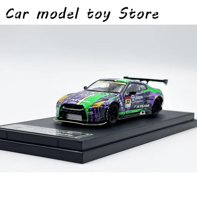 【並行輸入品】 FUJI 1:64 PANDEM GTR R35 EVAロボット モデルコレクションの画像