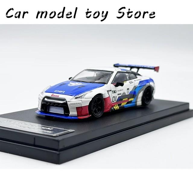 【並行輸入品】 FUJI 1:64 PANDEM GTR R35 EVAロボット モデルコレクションの画像