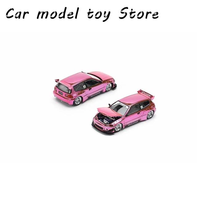 並行輸入品】 PRESALE POP RACE 1:64 PANDEM CIVIC EG6 MK5 PINK