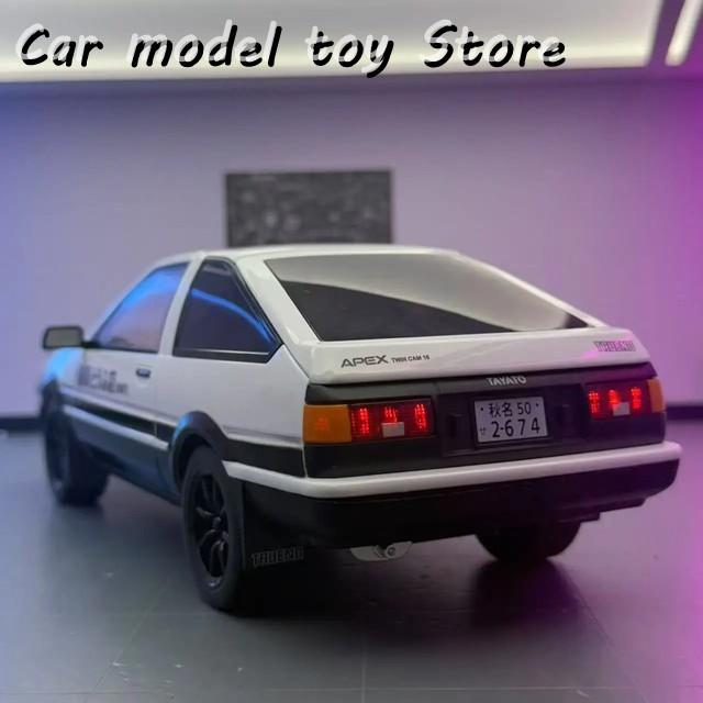 TRUENO AE 86 合金モデル 1/18 並行輸入品】 1:18ムービーカーINITIAL D AE86合金スポーツカーモデル
